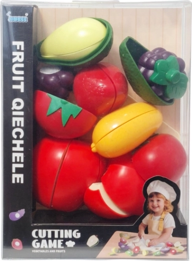 Set pentru copii cu fructe și legume de tăiat