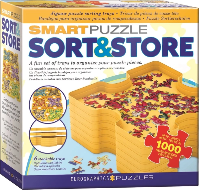 EUROGRAPHICS sortator pentru puzzle – set de 6 boluri