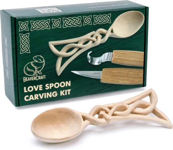BeaverCraft DIY04 set celtic pentru sculptarea lingurilor