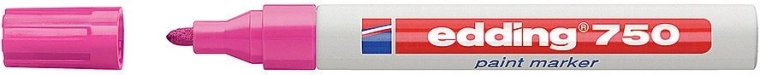 Marker cu vopsea Edding 750 roz