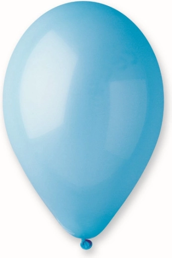 Baloane pastel 25 cm – bleu deschis