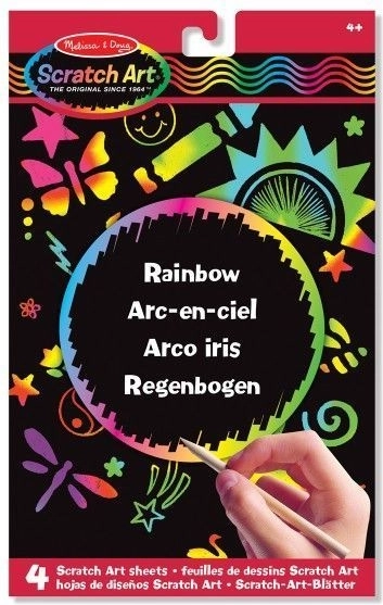 Tablă curcubeu zgârieturi strălucitoare