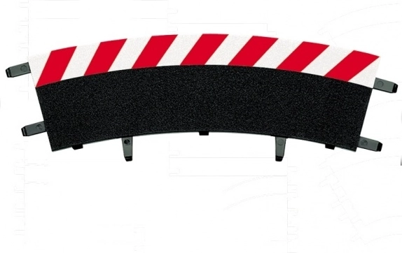 Borduri exterioare pentru curbă 2/30° pentru piste auto CARRERA EVOLUTION, DIGITAL 132 și DIGITAL 124