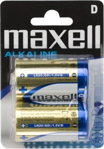 Baterii alcaline D LR20 1,5 V, 2 bucăți