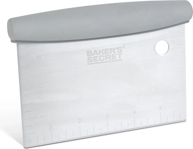 Răzuitor din oțel inoxidabil pentru aluat Baker's Secret, 15,3 cm