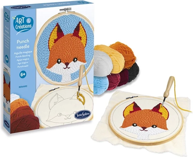 Sentosphere broderie cu acul – vulpe