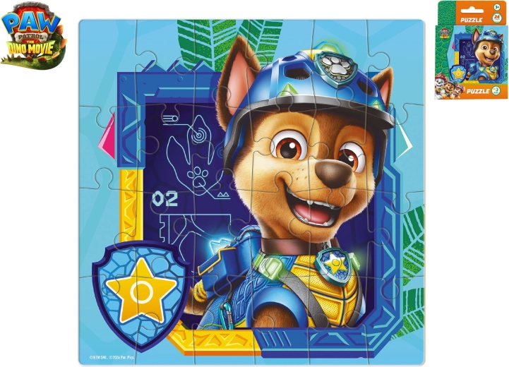 Puzzle Patrula Cățelușilor Chase Dino Movie, 24 de piese