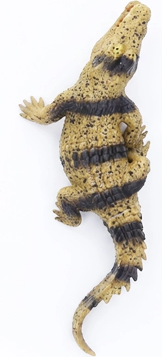 Crocodil moale din cauciuc, 23 cm