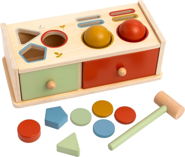2Kids Toys jucărie de ciocănit și sortator cu sertare