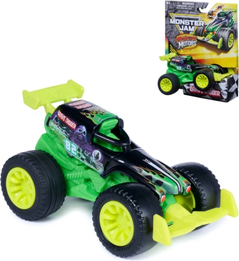 Spin Master Monster Jam monster truck luminos Grave Digger pe baterii - 1 bucată