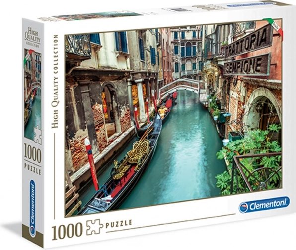 Puzzle 1000 piese Canalul din Veneția