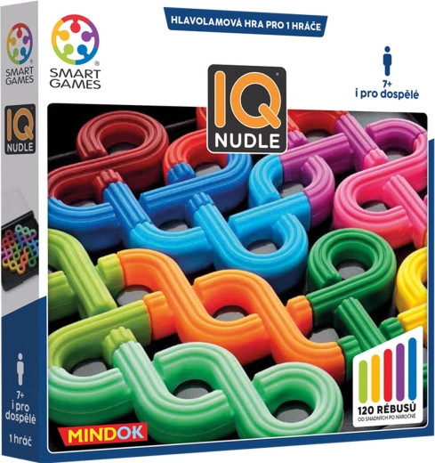 MINDOK Smart Games IQ Nudle puzzle logic pentru 1 jucător