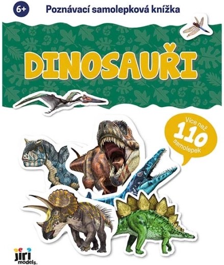 Cărticică educativă cu autocolante – Dinozauri