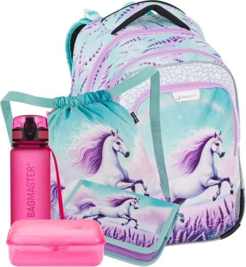 Bagmaster LUMI 26 set școlar mare pentru începători – cal