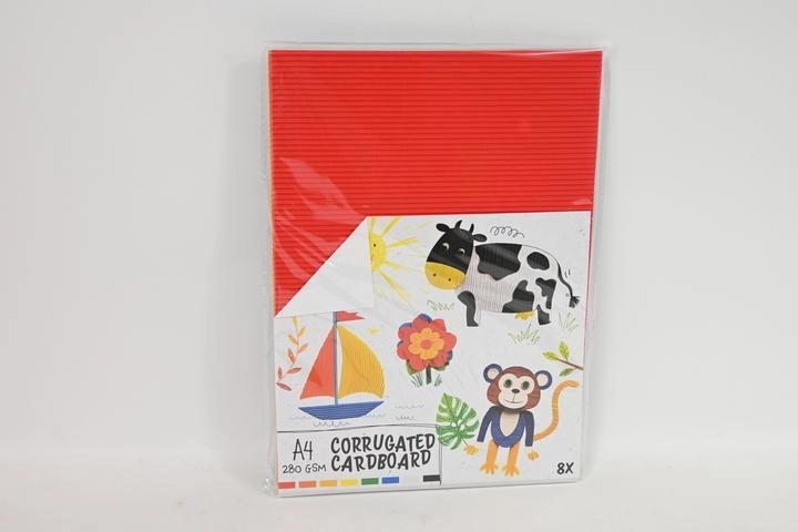 CCG carton ondulat A4, 8 buc.