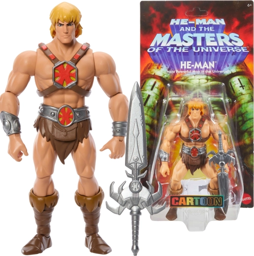 Figurină HE-MAN MASTERS OF THE UNIVERSE 14 cm cu Sabia Puterii