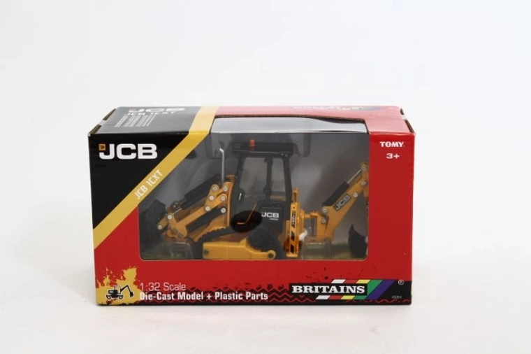 Britains JCB 1CXT excavator-încărcător pe șenile (1:32)