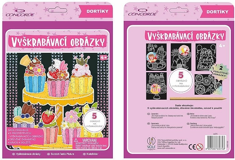 Imagini de zgâriat Brioșe CONCORDE