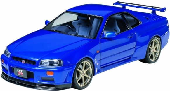 Model auto din plastic Nissan Skyline GT‑R V