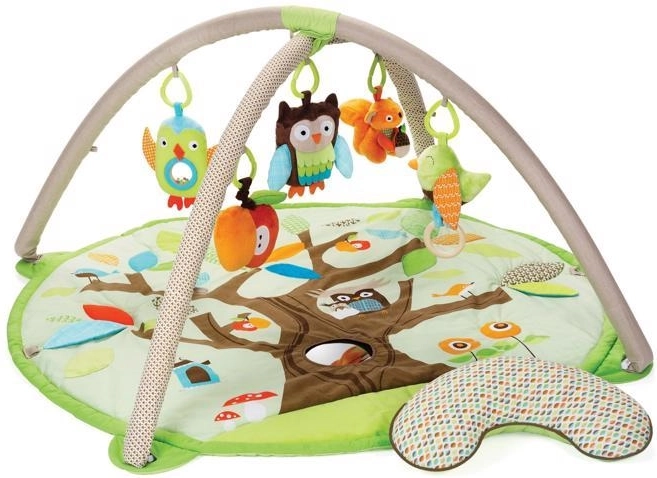 SKIP HOP saltea de joacă cu arcade Treetop Friends, 5 jucării și pernuță
