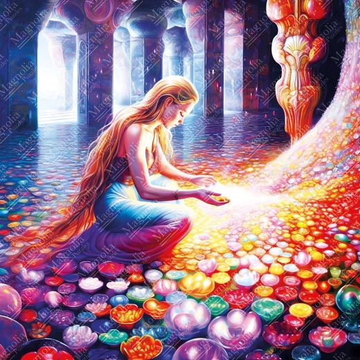 Puzzle Altar floral 1023 piese MAGNOLIA