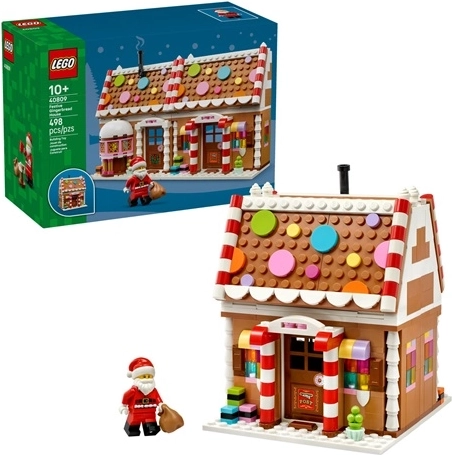 LEGO Iconic căsuță de turtă dulce de Crăciun