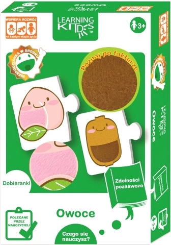 Puzzle educațional – fructe
