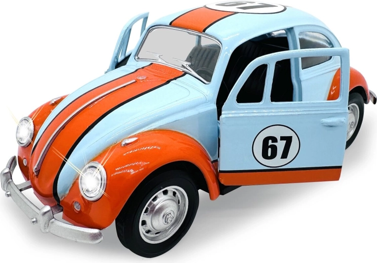 JAMARA Volkswagen Beetle 1967 Diecast 1:28 albastru deschis