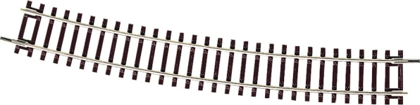 Roco Linie Șină Curbată cu Traverse din Lemn