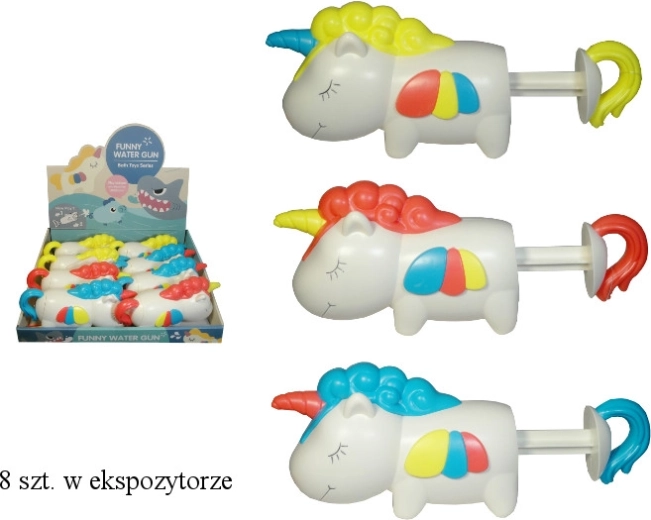 Pistol cu apă unicorn