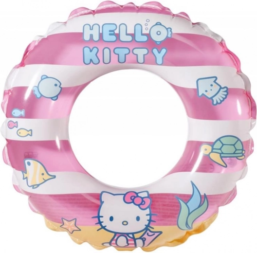 Colac de înot HELLO KITTY 50 cm roz