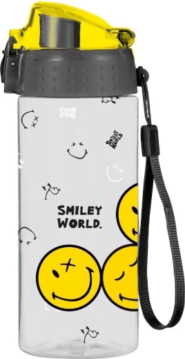 Sticlă pentru băut OXY CLICK 600 ml Smiley World din Tritan