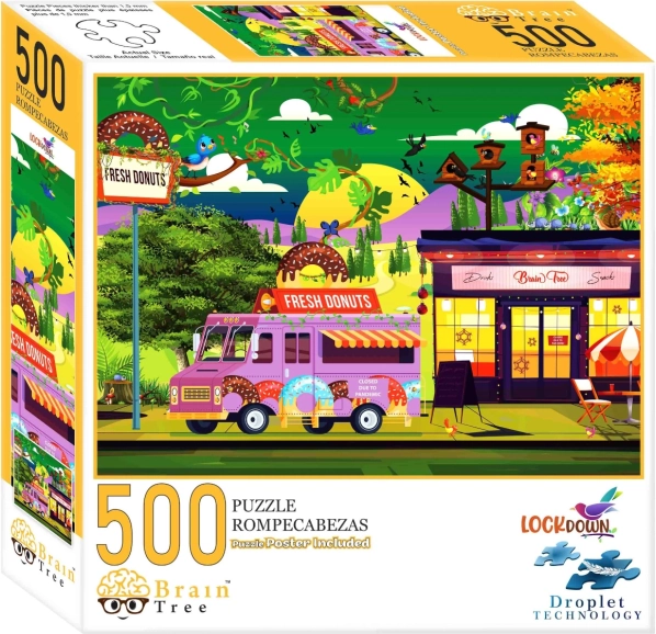 Puzzle Brain Tree Lumea Închisă 500 de piese