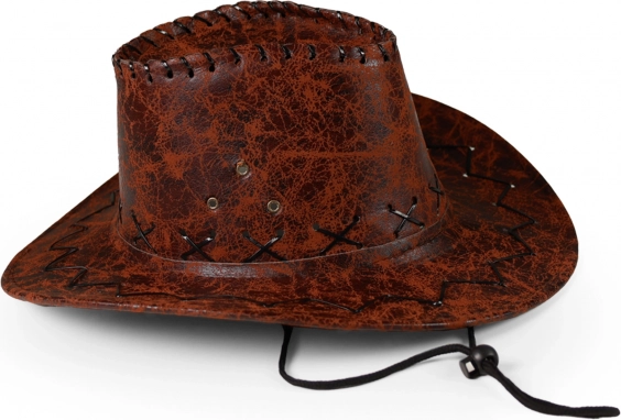 Pălărie de cowboy pentru copii, maro