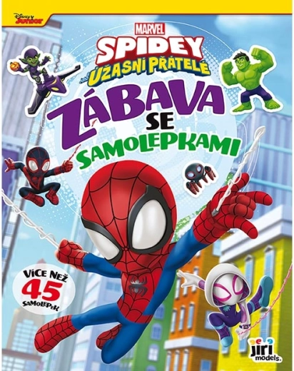 Cărticică cu autocolante Spidey – distracție cu autocolante