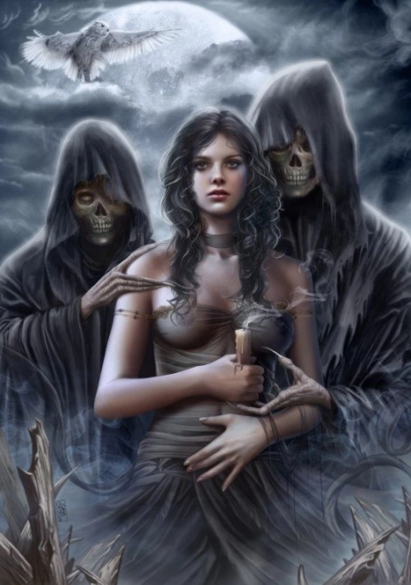 Puzzle Spiritul nopții 1000 piese