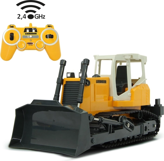 Buldozer Jamara Liebherr cu telecomandă 2,4 GHz 1:20