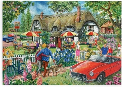 Puzzle House of Puzzles Han rustic, 500 de piese mari