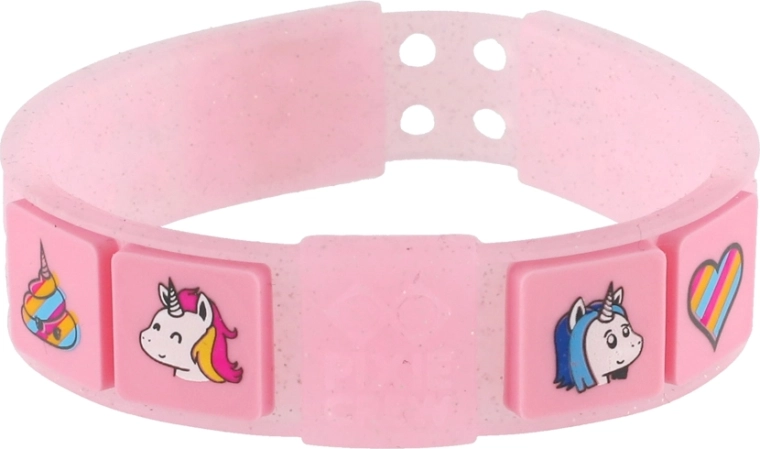 Brățară roz reglabilă Pixie Crew cu unicorni
