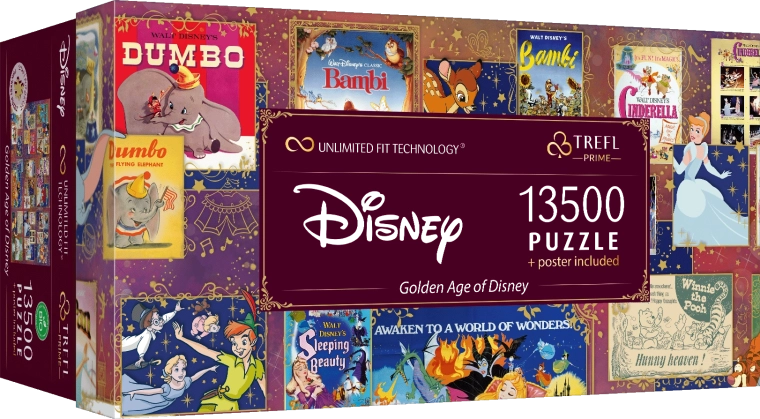 Puzzle 13500 piese Epoca de Aur Disney