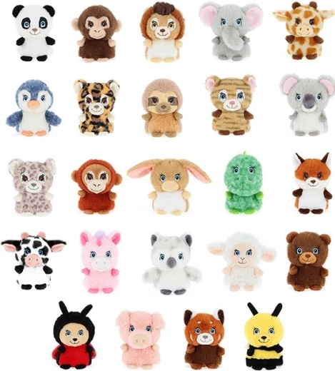Keeleco mini animale de pluș 10 cm (mix 24 de tipuri)
