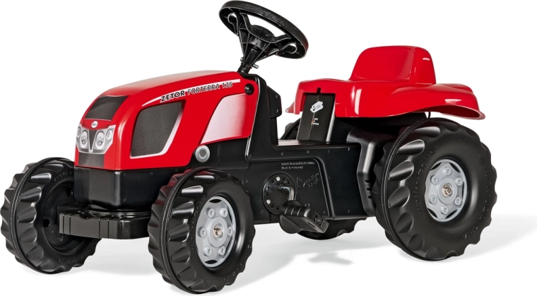 Tractor cu pedale Zetor roșu