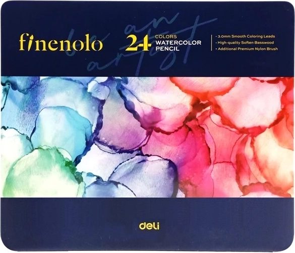 Creioane acuarelă – set 24 buc