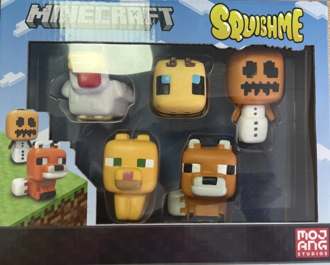 Set Mini Squishme MINECRAFT