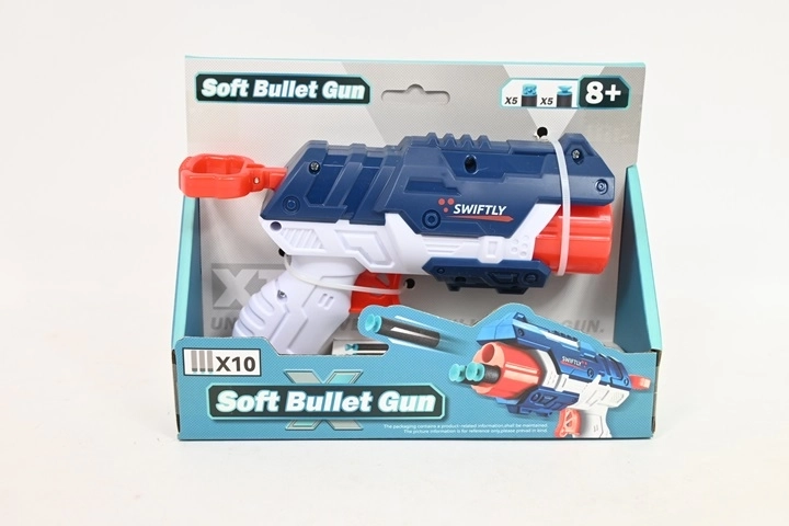 Pistol pentru proiectile moi din spumă