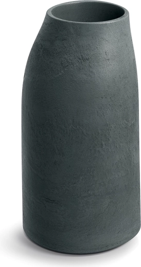 Ghiveci grafit cu textură de lut 38 × 70 cm pentru interior și exterior