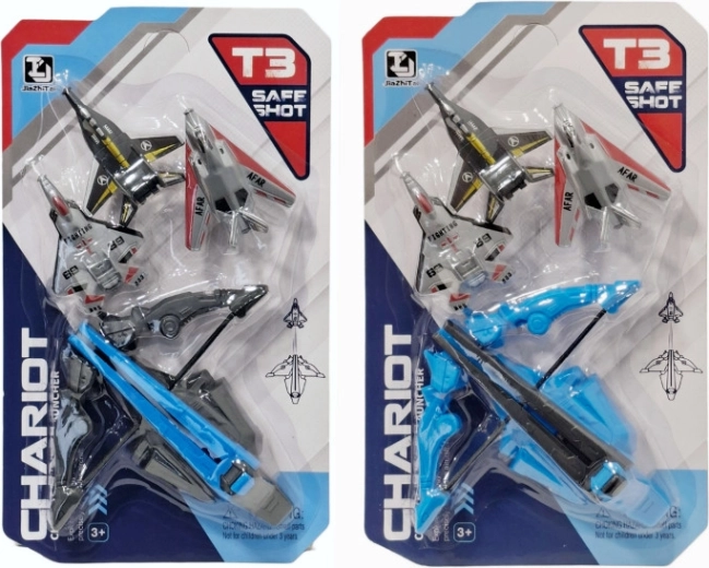 Avion cu rampă de lansare – jucărie pentru copii