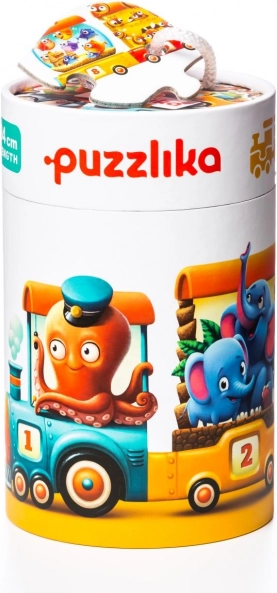 Puzzlika Tren – puzzle educative 20 piese, 94 cm