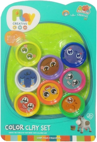 Set de plastilină pentru copii – 8 culori