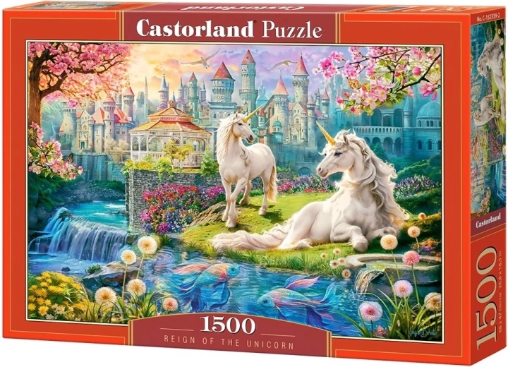 Puzzle Castorland Regatul Unicornilor 1500 de piese